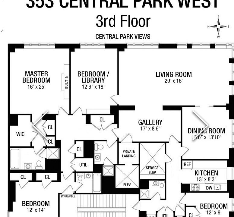 1st image of 353 Central Park W #3