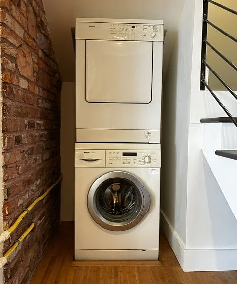 Your own washer and dryer.