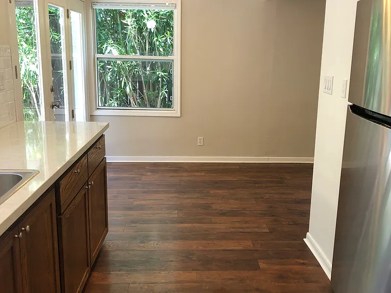 Dining area from kitchen view