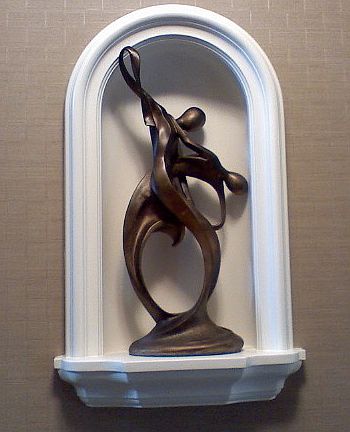 Nook at top of stairs