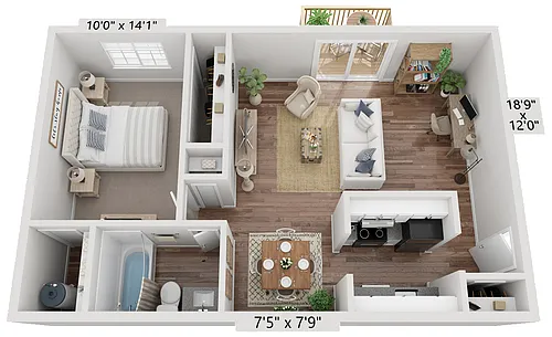 Floor plan Providence