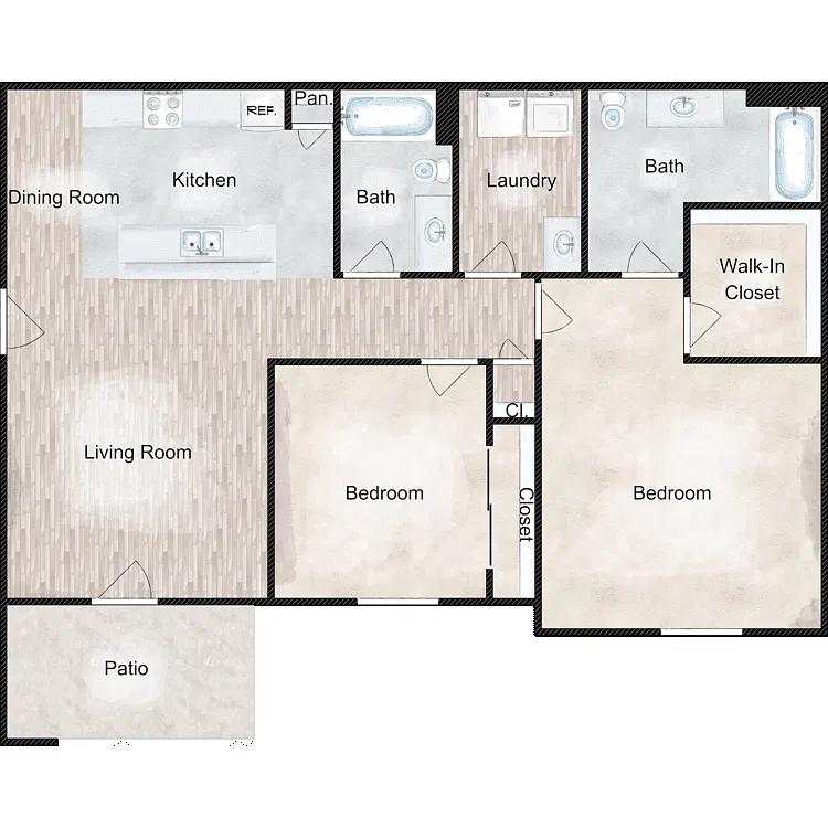 Floor plan The Heritage