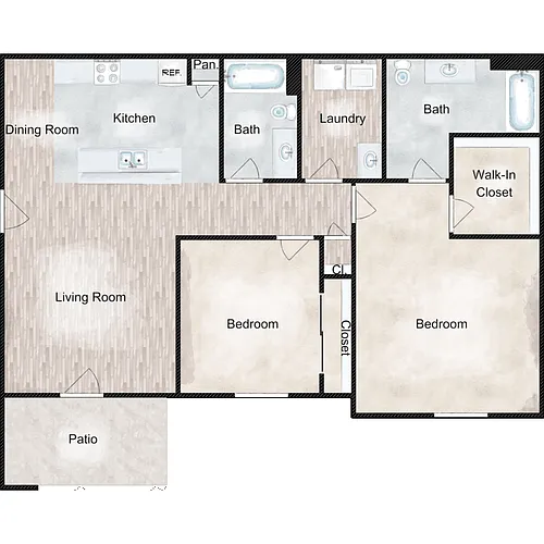 Floor plan The Heritage