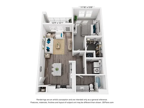 Floor plan Trent