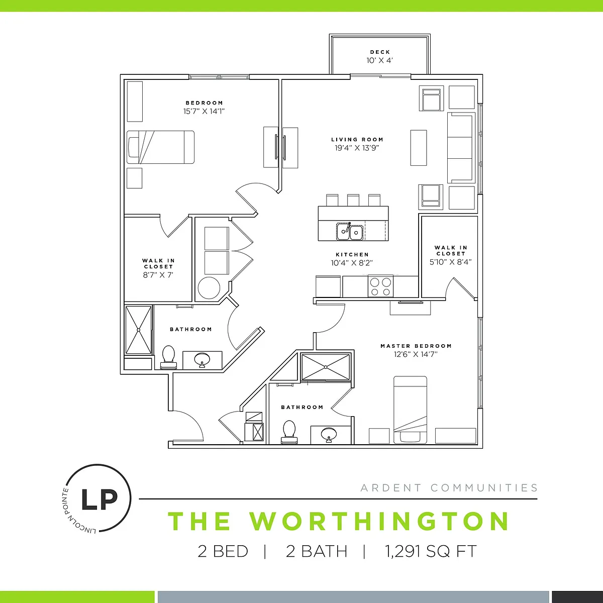 Floor plan The Worthington