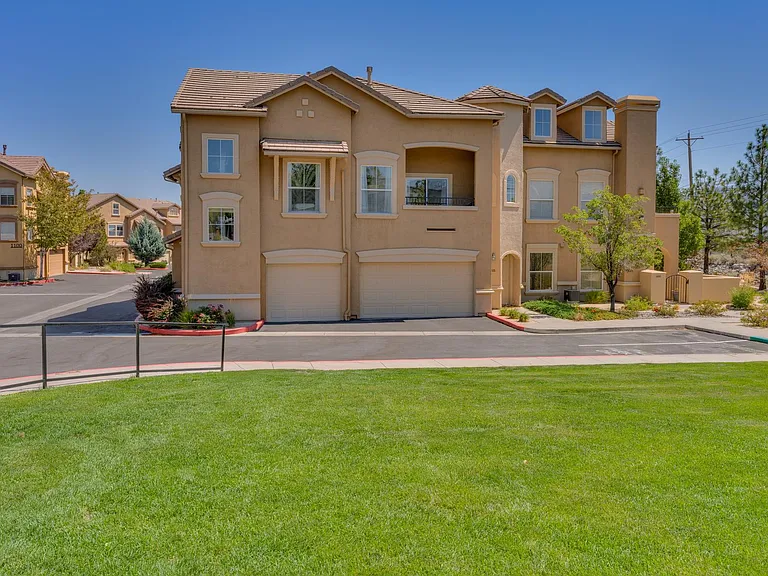 Lawn and open space out front