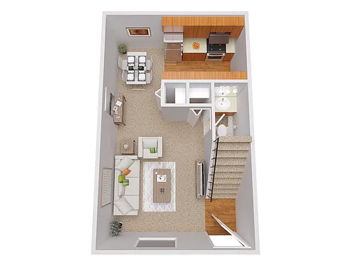 Floor plan The Wheatley