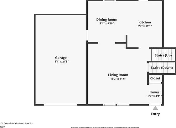 4 bed, 1.0 bath, 1368 sqft, $1,905 — Photo 3