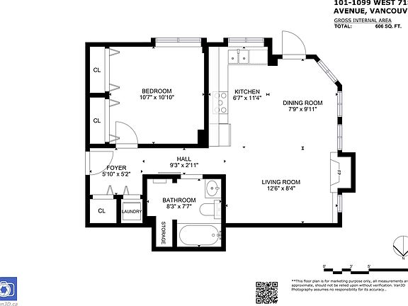 3rd image of 1099 W 71st Ave #101