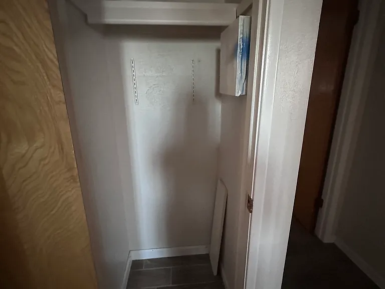 Hall closet
