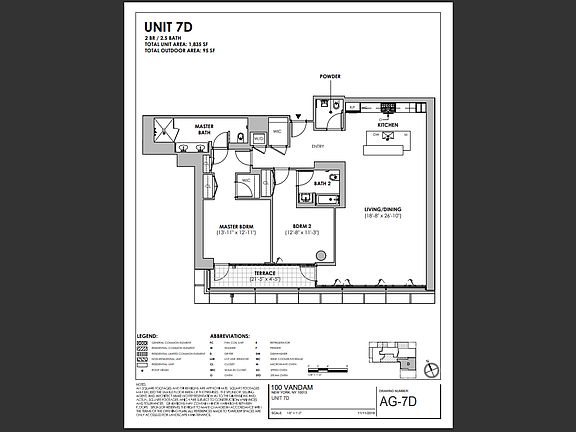 2nd image of 100 Vandam St #7D