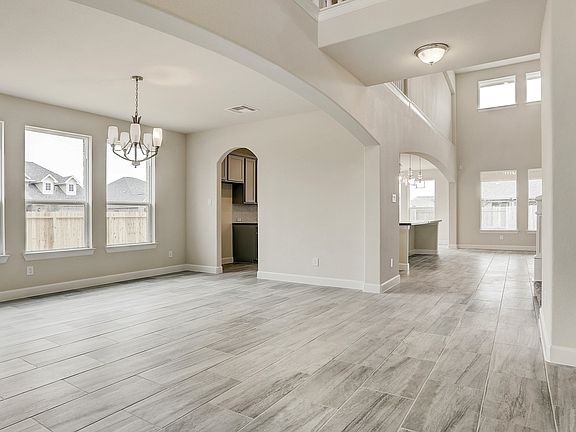 Open dining room