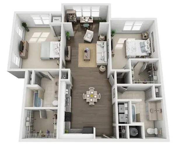 Floor plan B2BS
