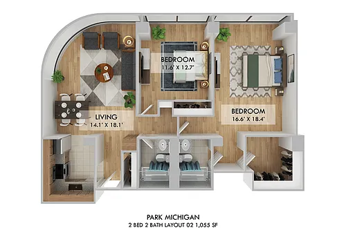Floor plan 2bd 2ba 02