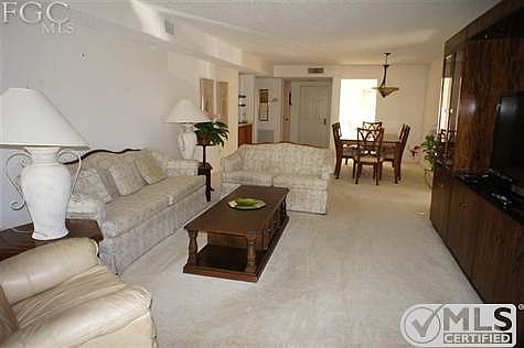 Combination living room/dining room.