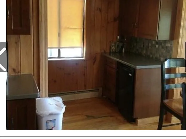 Coffee area small fridge area in the kitchen