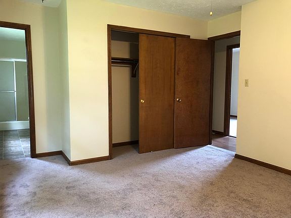 Bedroom with attached bathroom