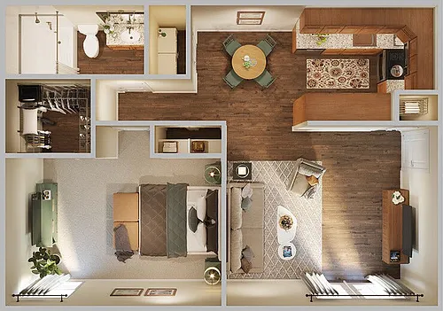 Floor plan 1/1