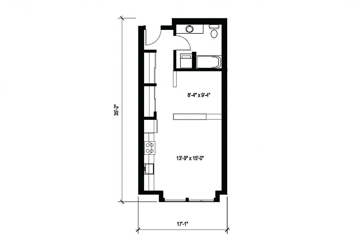 Floor plan Executive Studio B9
