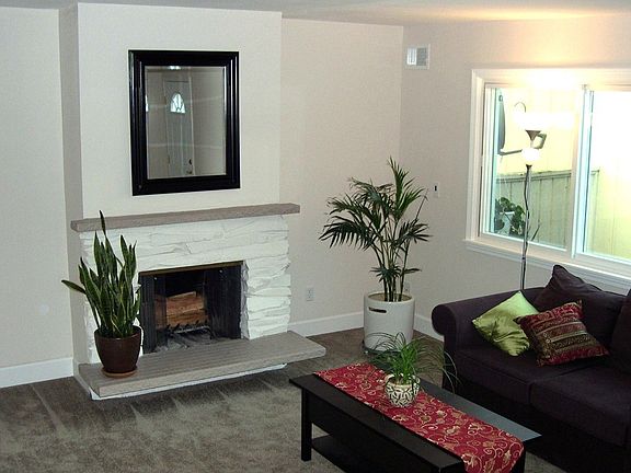 Bright, spacious living room