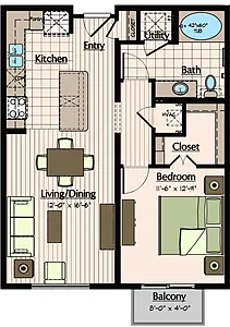 Floor plan A2