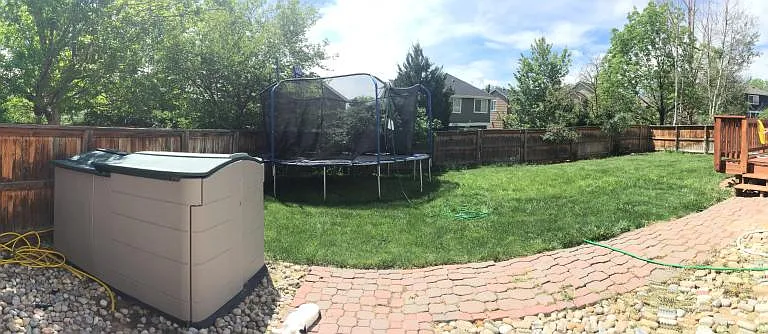 Back Yard Pano View