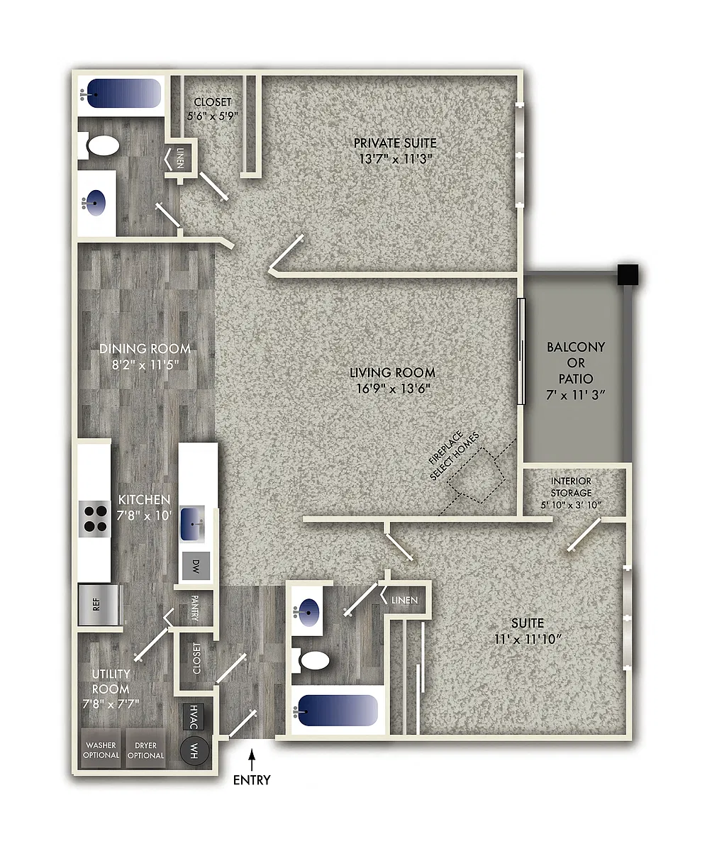 Floor plan Roosevelt
