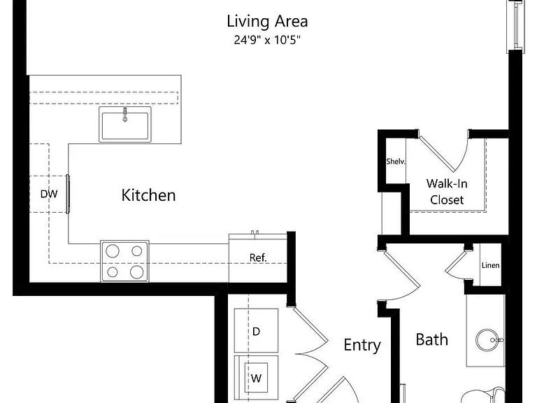 E1ALT floor plan Alta Rise