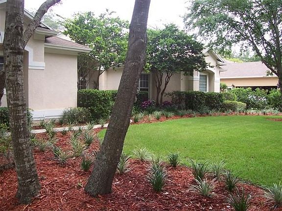 mature landscaping