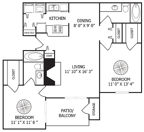 Floor plan B1