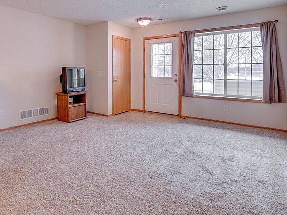 Main floor Living room facing the front of this town  home.