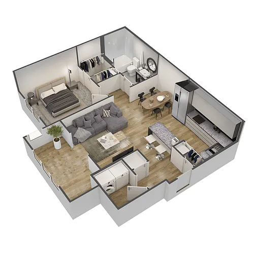 Floor plan Phenom Sunroom
