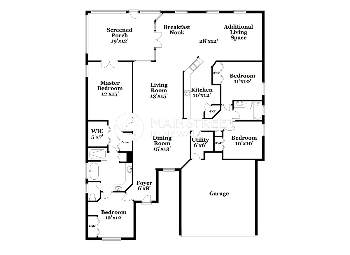 Floor Plan - 5483 Glen Oak Pl