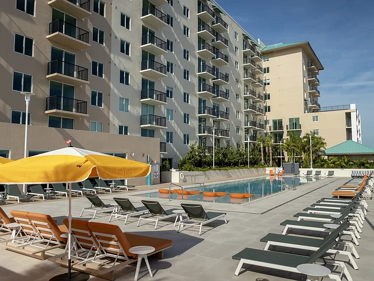 Poolside living at its finest