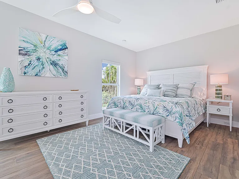 Primary main floor bedroom- king bed