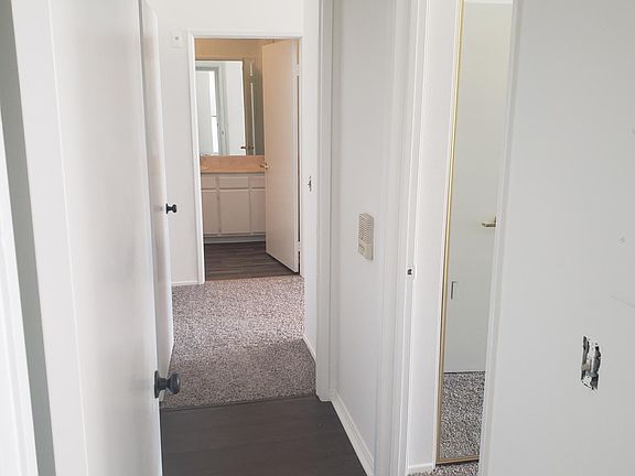 Hallway to bedrooms, guest room on right, bathroom on left, master at end of the hall.