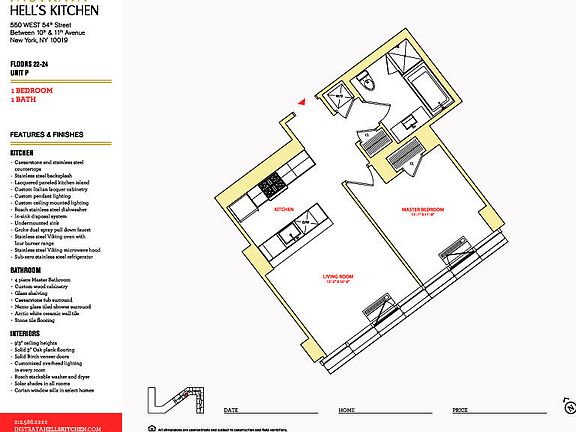 2nd image of 554 W 54th St #23P