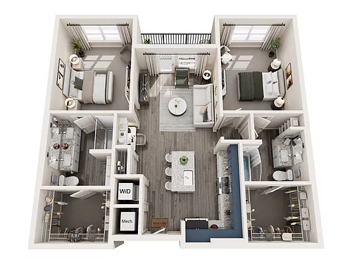 Floor plan B1