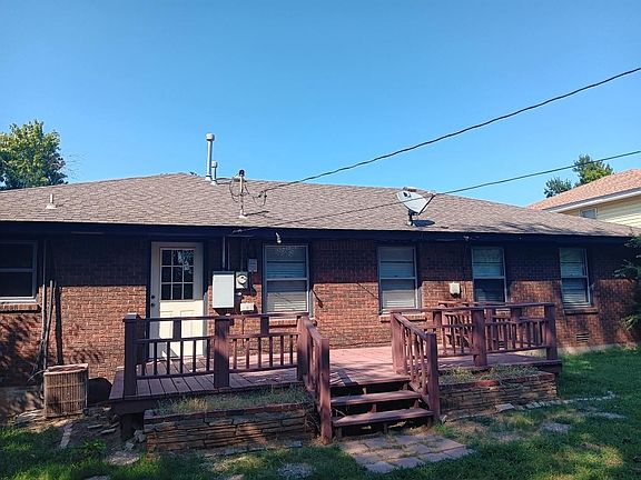 Backyard deck. Ready for family cookouts.