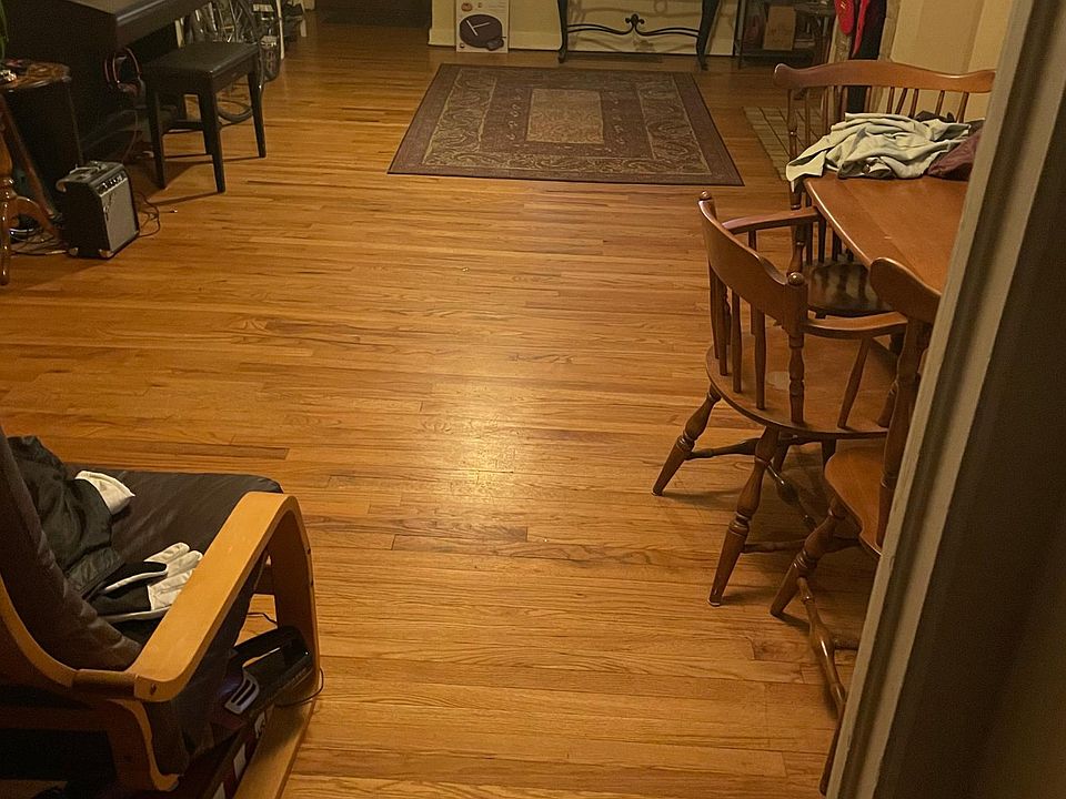 The living room.