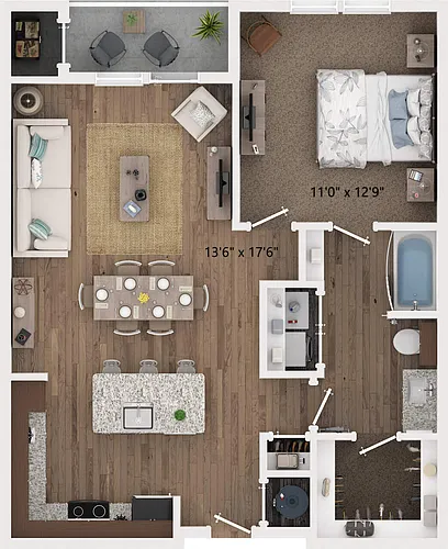 Floor plan A3