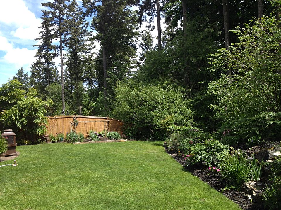 Private backyard