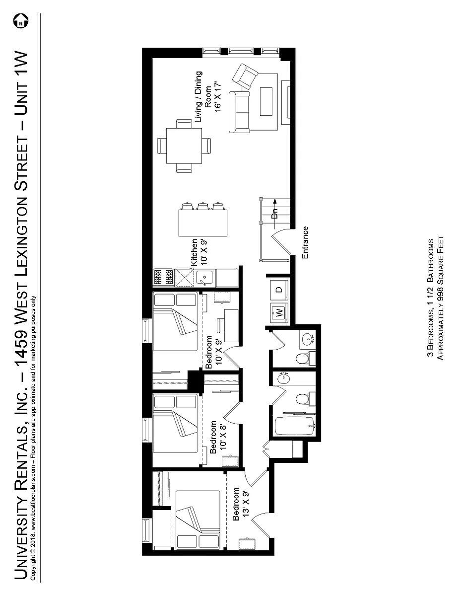Building Photo - 1459 W Lexington St #1W