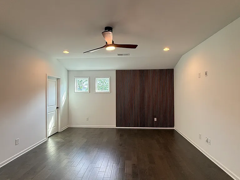 Large loft area perfect for a home office, playroom, or second living space