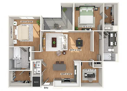 Floor plan B4D