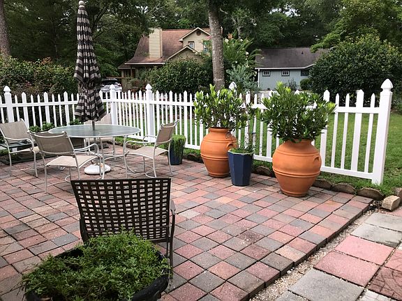 Porch by front door