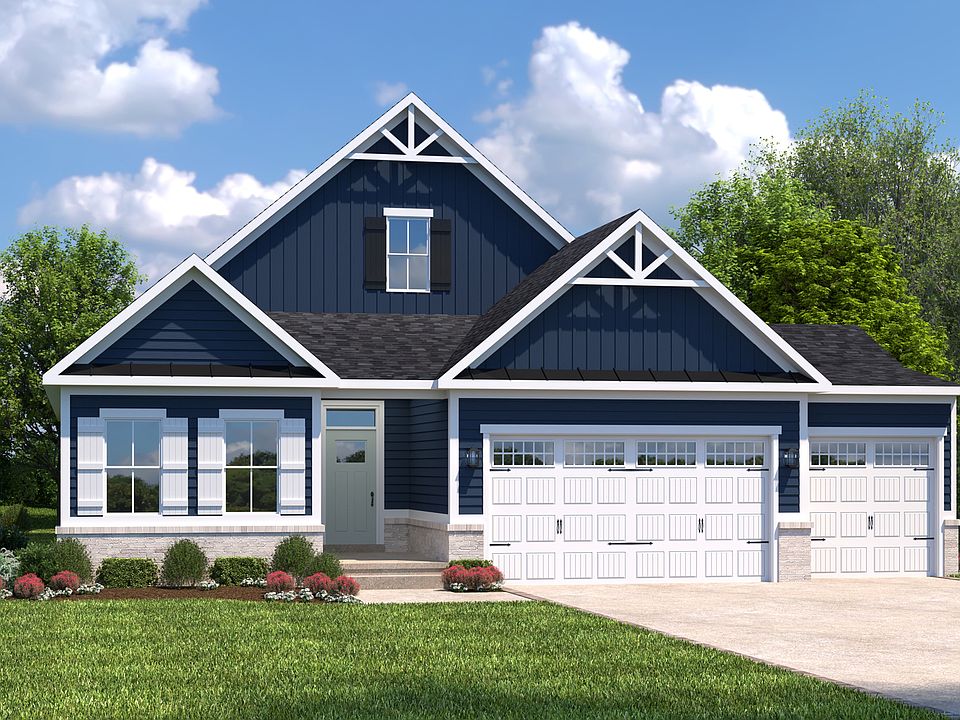 Palladio w 3-Car Garage