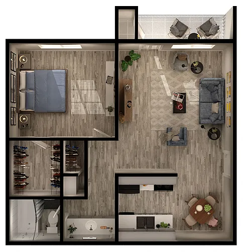 Floor plan A2R