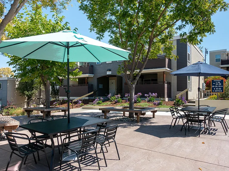 Another view of patio area