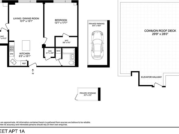 2nd image of 26 4th St APT 1A